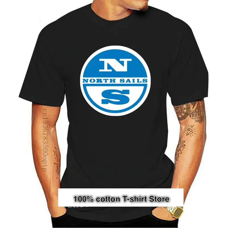 

Camiseta negra de New North Sails 2021