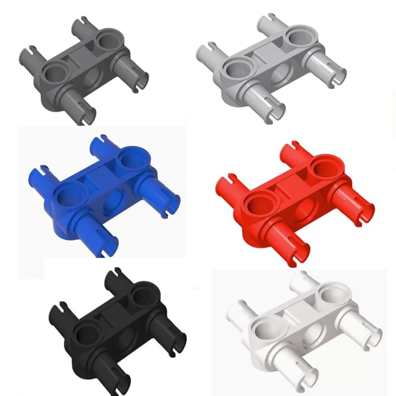 

48989 технический, контактный разъем, перпендикулярный 3 л, с 4 штырьками, кирпичи, совместимые с lego 48989, Детский конструктор «сделай сам», игрушка