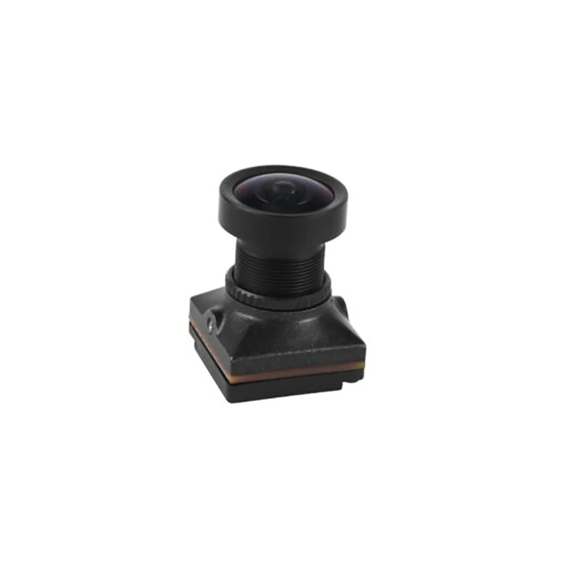 Caddx Ratel 2 Night Vision FPV Camera 1500TVL Starlight HDR fixée sur un support anti-vibration, prête pour le vol FPV.