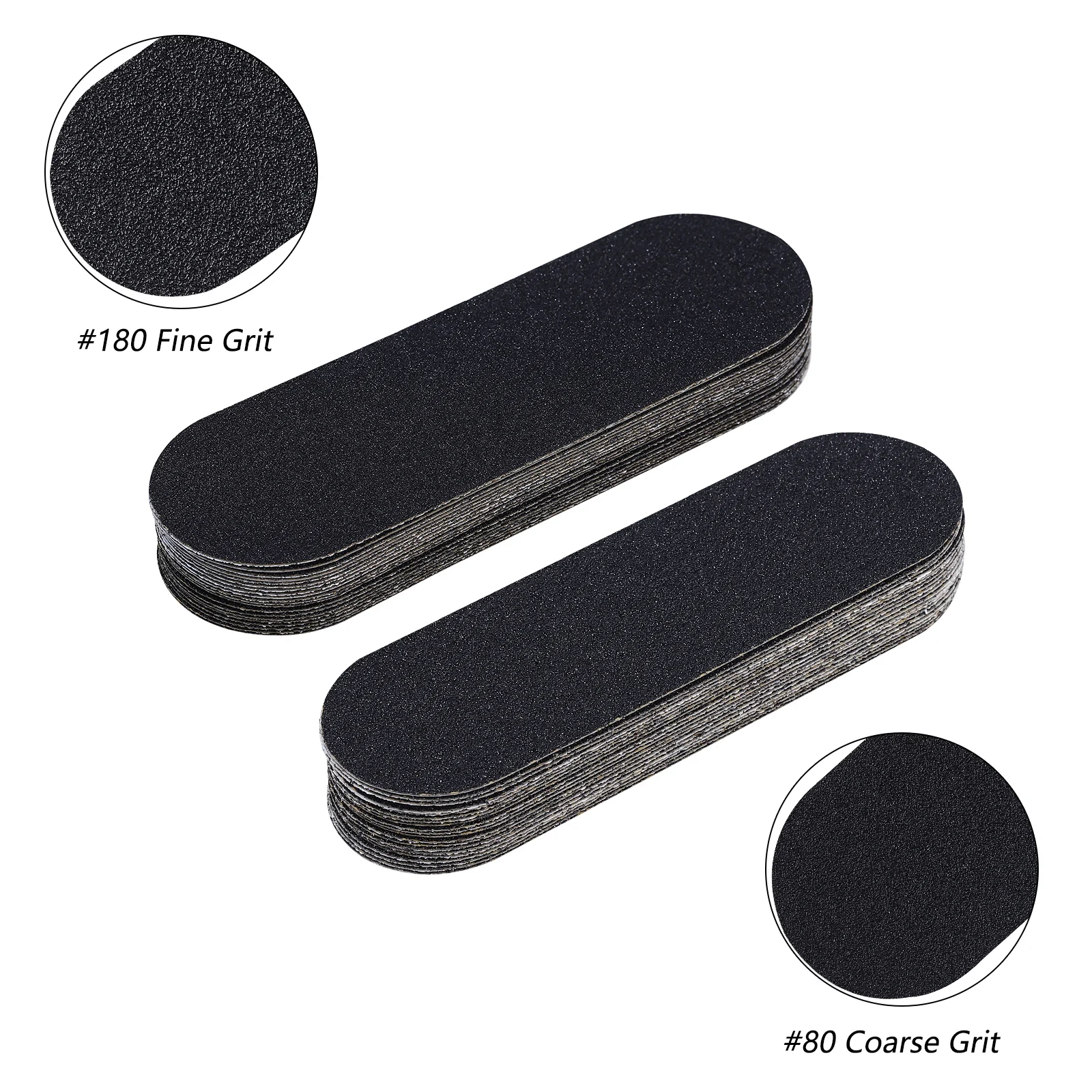 Tanio 1 zestaw pilnik Foot-Rasp wymień 80/180 Grit szlifowanie-Cloth pliki