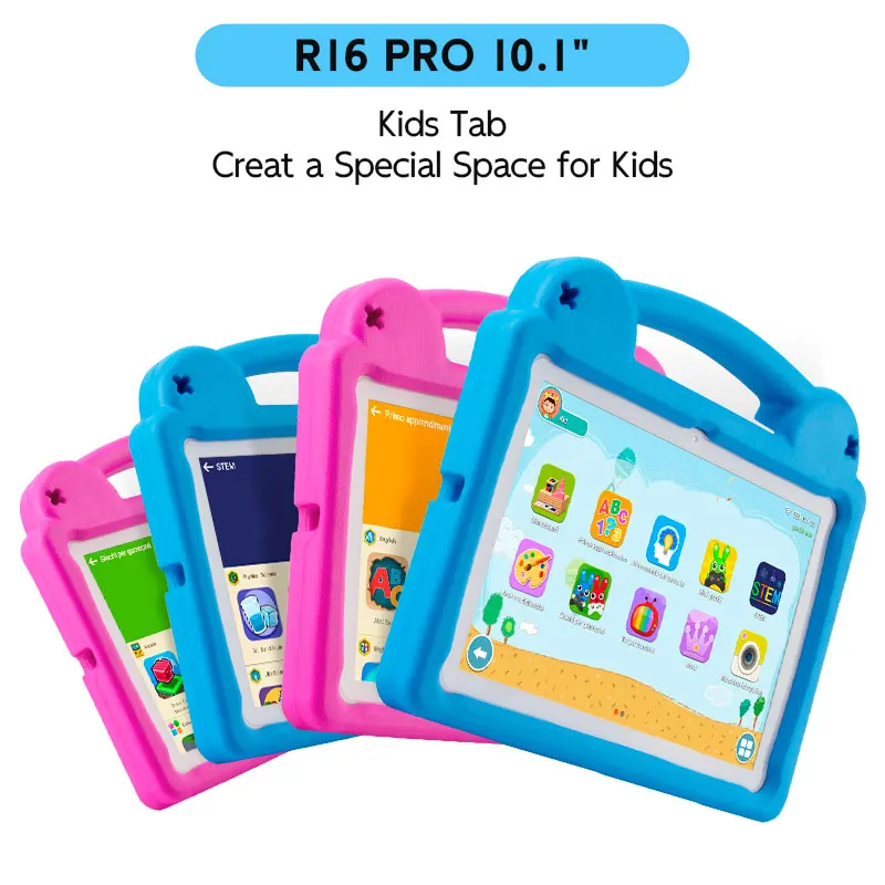 ANRY 2025 Kids Tablet Android 15 10.1 Inch A523 2.0GHZ 4GB RAM 64GB ROM Octa-Core 5000Mah Dual Camera Tablets Children's Gifts 4