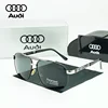 AUDI Luxury Brand Design Polarized Sunglasses Men Pilot Driving Sun Glasses UV400 Goggles Male Oculos De Sol Masculino Lentes