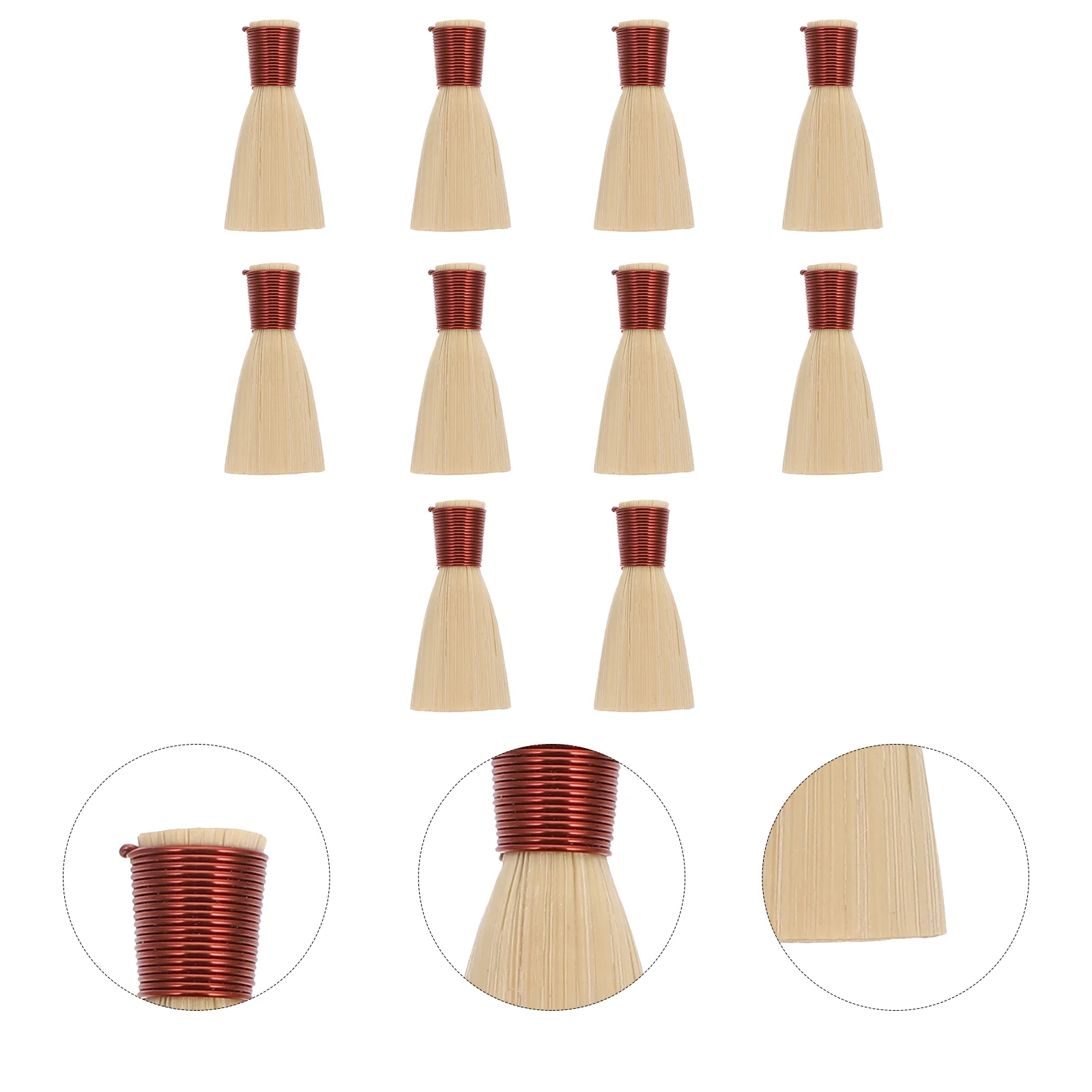 

3 Pcs Suona Whistle Creative Accessories Instrument Simple Supplies Copper Wire Reeds