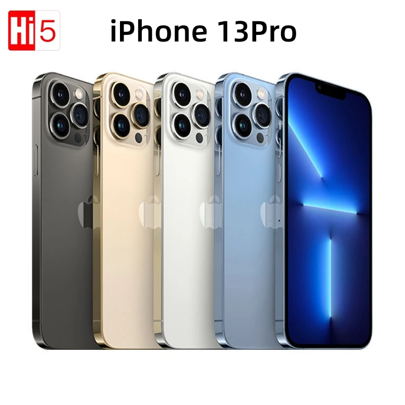 Originale Apple Iphone 13 Pro Iphone 13Pro 6.1 "5G A15 Ios Face Id Nfc 6Gb Ram 128Gb 256Gb 512Gb Rom Oled Sbloccato Telefono