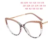 Oversize Cat Eyes Frame Clear Lens Glasses Big Simple Myopia Nerd Spectacles Degree -0.5 -1.0 -2.0 -3.0 -4.0 to -6.0 1