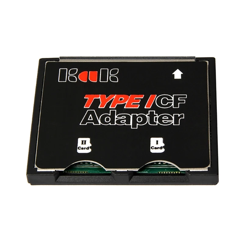 

Прочный адаптер SDHC SDXC TF для CF с двумя слотами Compact Flash Type I CardConverter