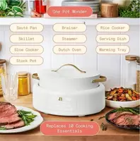 Beautiful 10 in 1 Electric Multi-Cooker (White Icing) 2