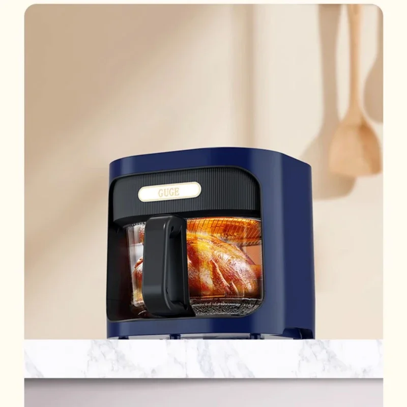 Visual Air Fryer New Homehold Automatic Transparent Large Capacity Oven Integrated Deep Frying Pan 5