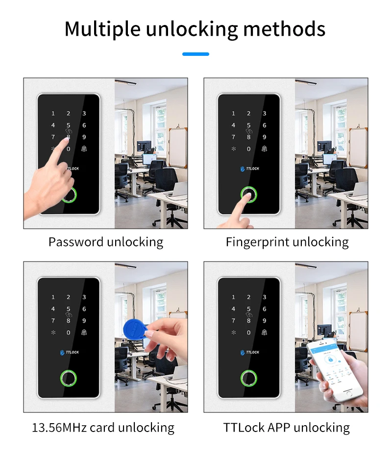 TTLock APP Remote Control Standalone Metal Access Controller Reader Support Fing