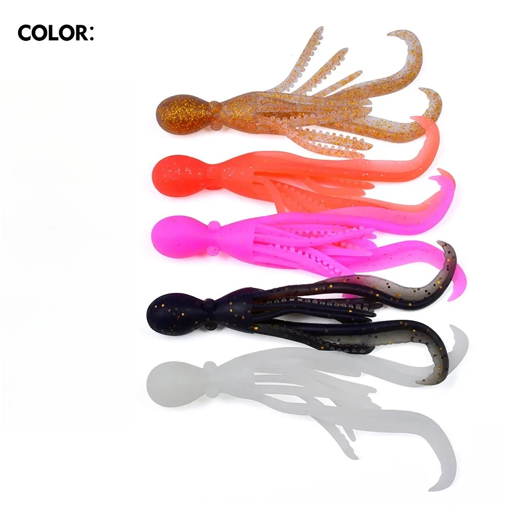 Octopus Silicone Skirts Fishing Sea Bait