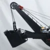 1/25 Mining Digger Metal RC Truck Electric Rope Shovel Painted Finished Remote Control Excavator Heavy Machine Model RC Toys 5