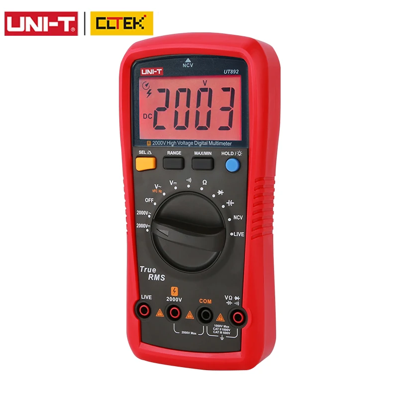 Uni-t Plus Multi Tester Usb Digital Professional Multimeter Multimeters ...