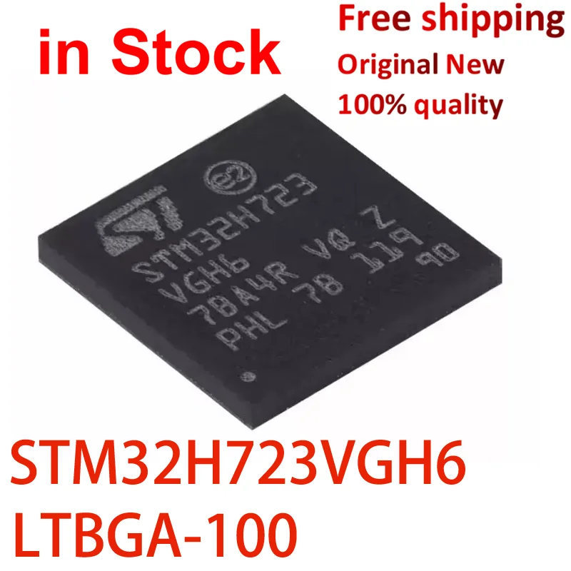 

(1 шт.) 100% оригинальный новый микроконтроллер STM32H723 VGH6 STM32H723VGH6 TFBGA100 STM32H ARM-микроконтроллер MCU ic