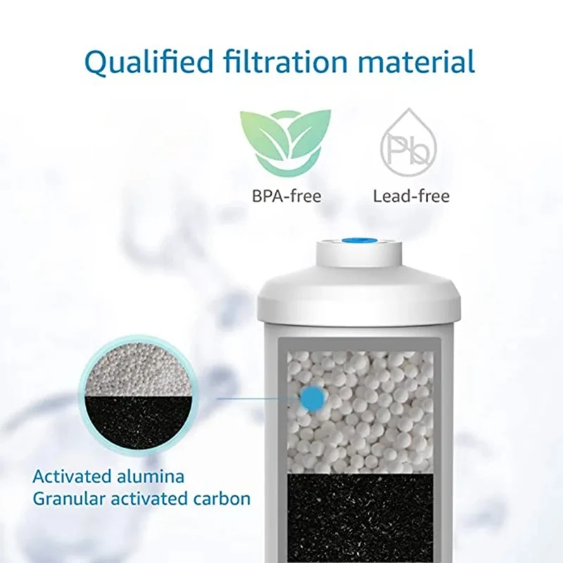 Accessories For 2 BB9-2 And 2 Fluoride Water Filter PF-2 Compatible With Black Berkey Gravity Water Filtering System