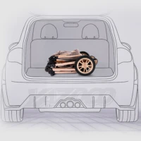Poussette de bébé luxueuse 3 en 1, landau de voyage Portable, pliable, paysage haut, cadre en aluminium, voiture pour nouveau-né 8