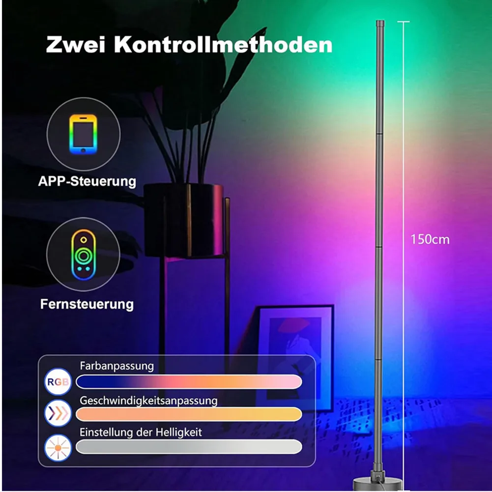 Modren LED Floor Lamp lighting modes