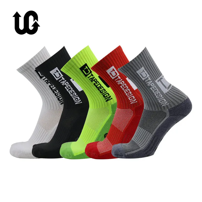 

5Pairs 2023 New Anti-slip Football Socks Men Women Non-slip Soccer Basketball Tennis Sport Socks Grip Cycling Riding Socks 36-45