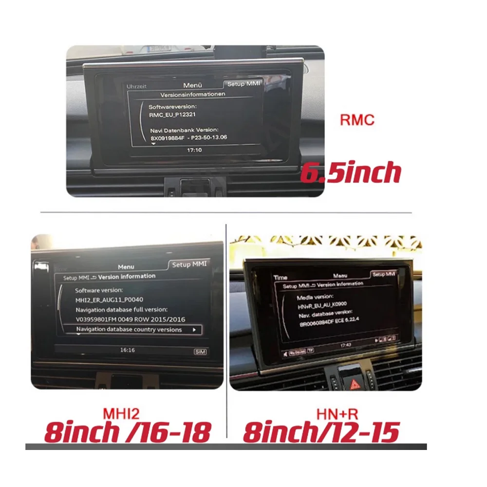 Android 14 15.8 Qualcomm Carplay For Audi A6 S6 A7 S7 2012-2018 Car Multimedia P