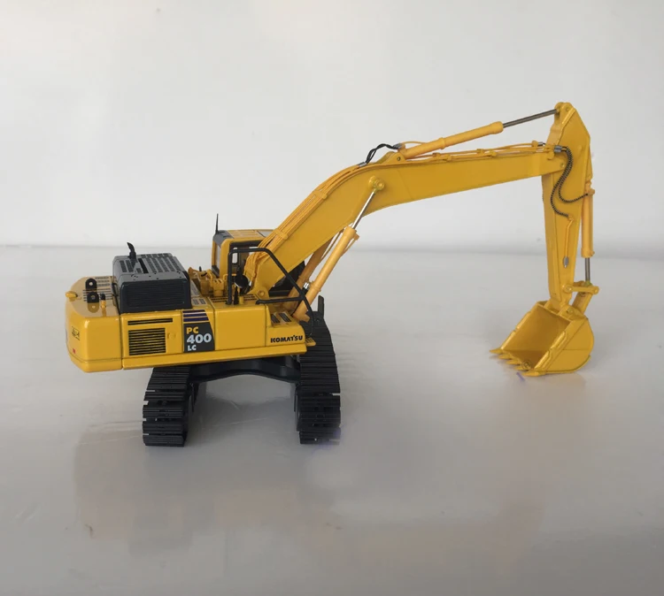 ミニカー 1/43 コマツ PC520LC-11M0 アタッチメント3個付き 新款小松KOMATSU PC520LC-11M0 挖掘机合金丽明坊工程车模型1:43