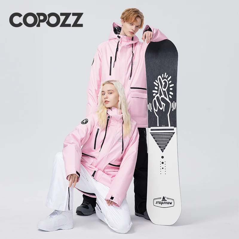COPOZZ Winter Warm Men's and Women's Snow Suit Wear Snowboarding Clothing Ski Costumes 10k Waterproof Winter Jackets or Pants