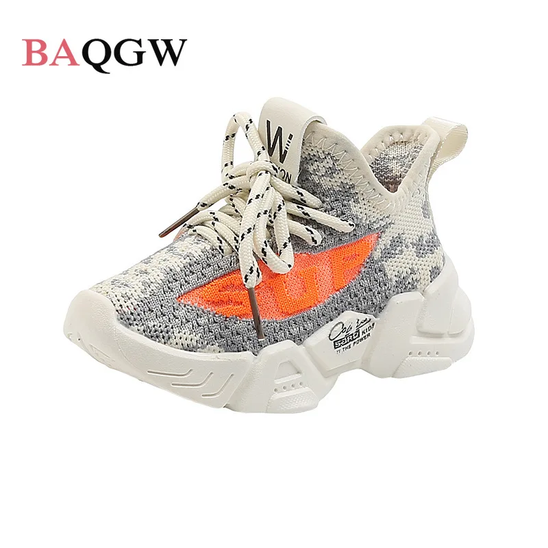 Stretchy Soft KIDS Shoes Baby Boys Sport Shoes Baby Girls Workout Sneakers 1-6 Years Running Shoes for Boys Girls Size 21-30