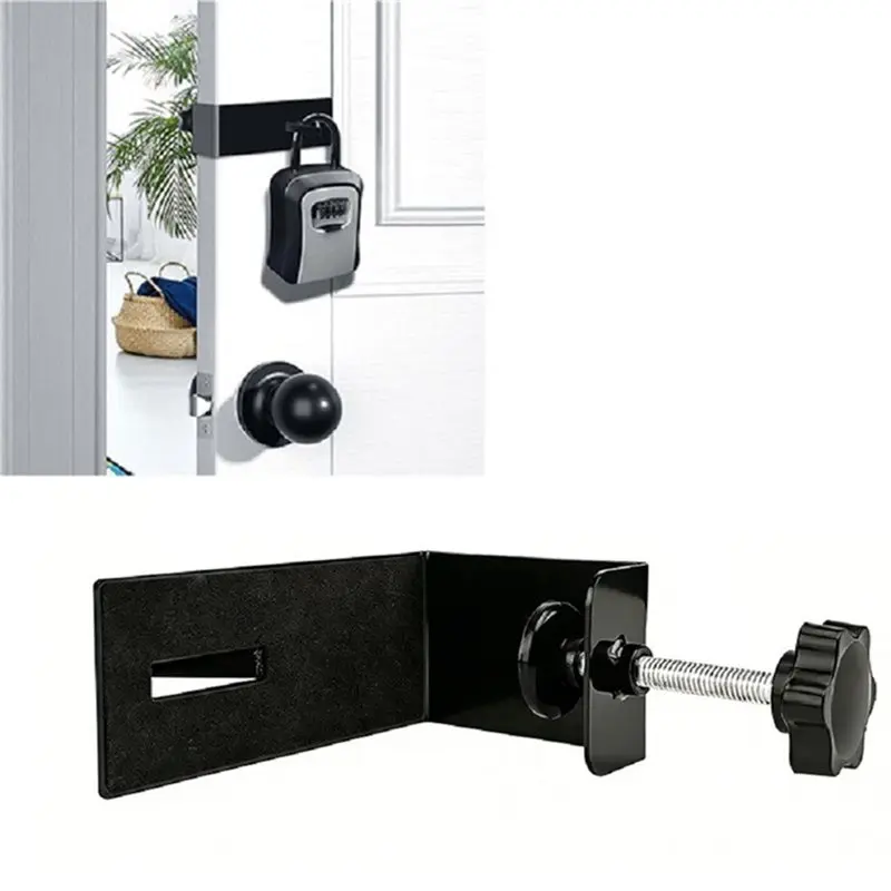 보안 잠금 상자 열쇠용 FEDI 조절식 도어 후크, 비상 출입용, 잠금 상자 도어 마운트 브래킷은 다양한 도어에 적합합니다.