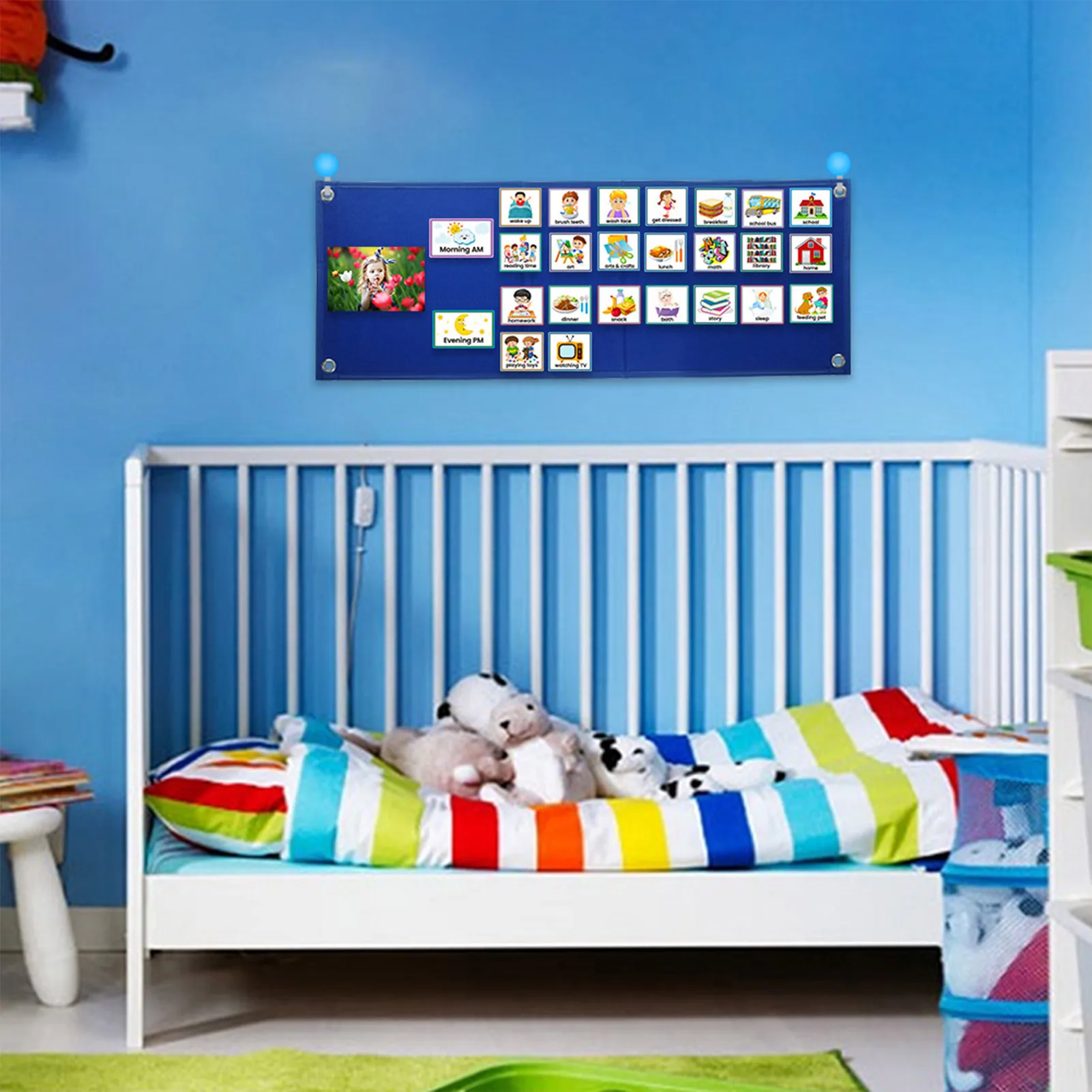 Daily Visual Schedule For Kids Chore Chart Week Schedule For Kids Children Toddlers Boys Girls Routine Cards Classroom
