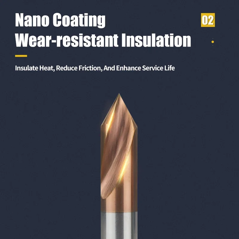 Carbide Spot Drill Bit 60 90 120 Degree CNC Drilling Guide Tool Location Center Router Bit Metal Drills Fixed Point Drill carbide drill bit