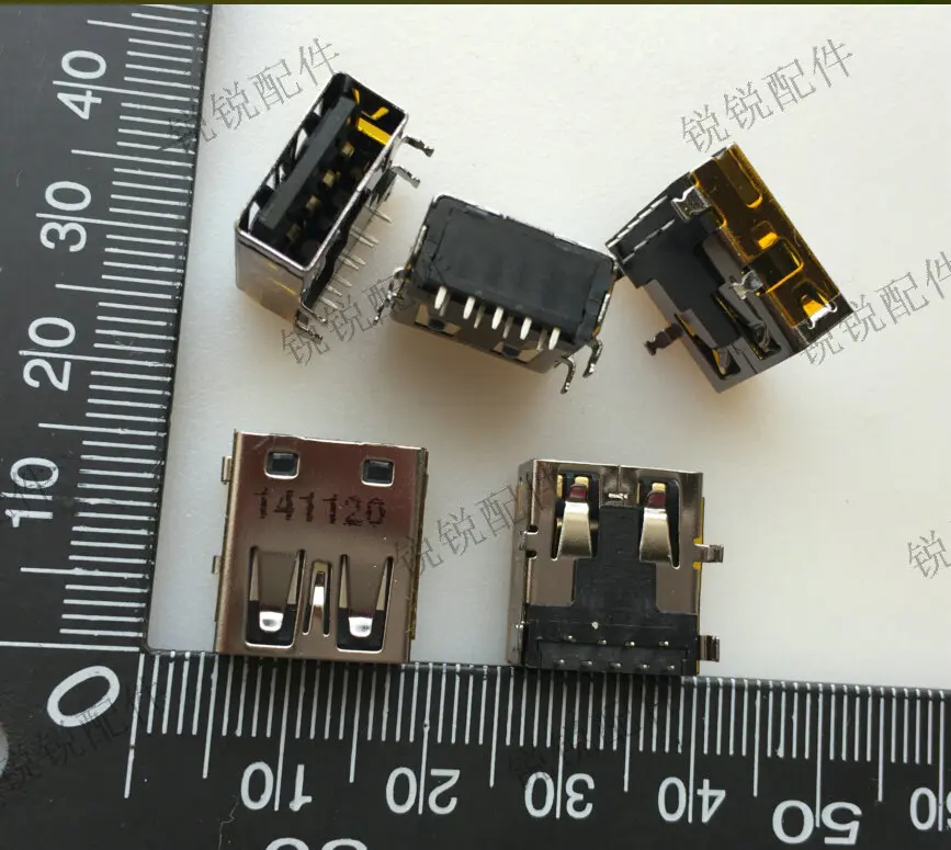 

Free shipping For High quality USB3.0 female laptop USB port socket 9P data charging port connector