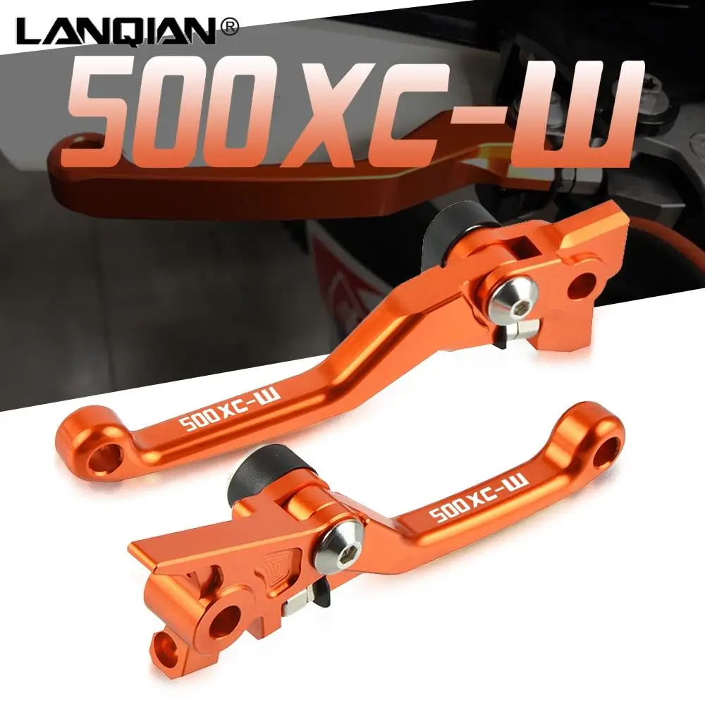 

Motocross Accessories Aluminum Dirt Bike Pivot Brake Clutch Levers For 500XCW 500 XC-W XCW 2012 2013 2014 2015 2016 Parts