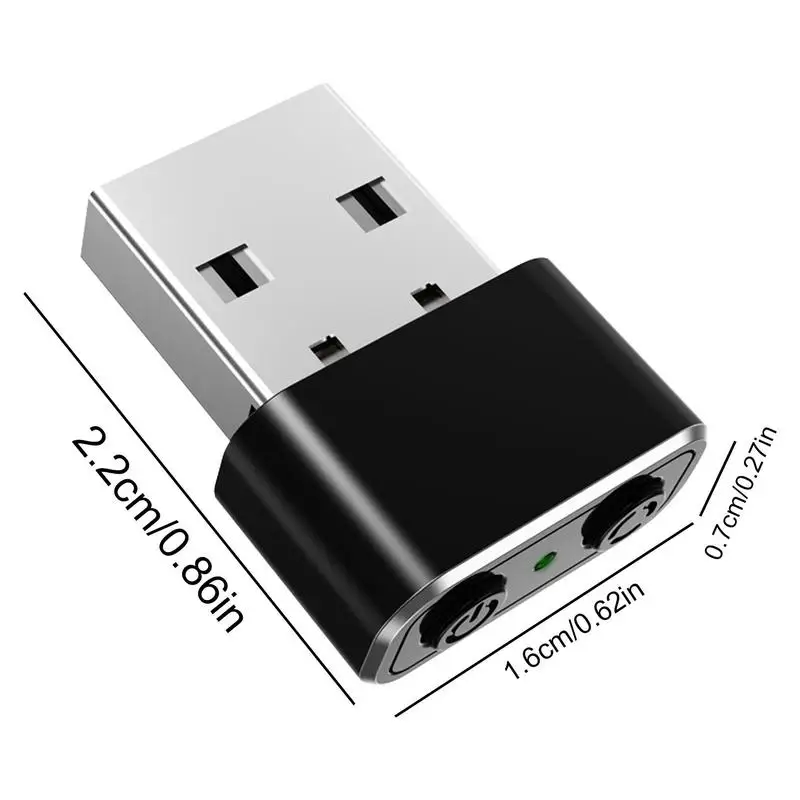 Jiggler Mouse Mover Undetectable Mouse Mover with Buttons Two-Mode Shaking Device Driver-Free Plug-and-Play Keeps PC Awake
