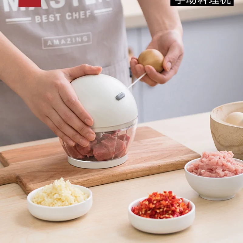 

Multifunctional Vegetable Chopping and Mashing Device Kitchen Ginger and Garlic Mashers Manual Meat Grinder Cooking Machine