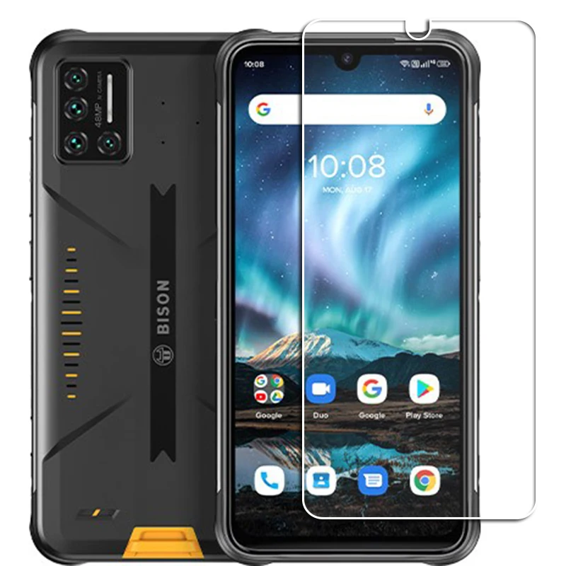 Mr.Shield Pellicola In Vetro Temperato Per Umidigi BISON X10 Pro/X10 – 3 Pezzi, 9H, Anti-impronta, Senza Bolle