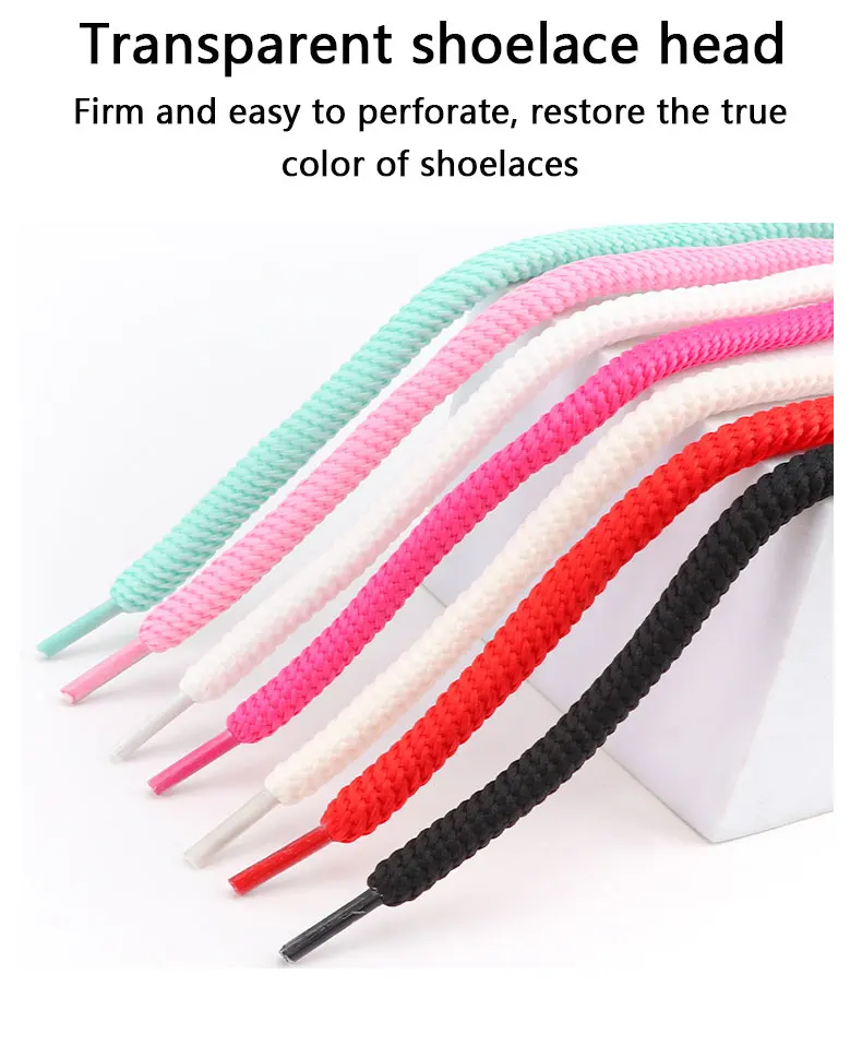 Round Shoelaces Quality 8mm Thicker Shoelace Running Sneakers Laces 1Pair 100/120/140/160CM Boots Shoe Laces Shoes Accessories