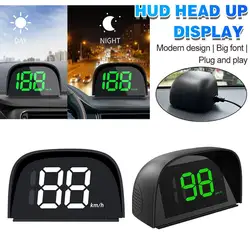 2023 New Gps Y05 Head Up Display For All Car Digital Speedometer Hud Plug And Play Big Font Auto Electronics Accessories Sp A1M1