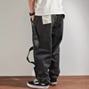 Heavy-duty thickened mountain slacks in autumn men's loose wide version OVER SIZE retro trend pants 3