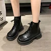 ZZ109 2024 Women's Autumn Anti Slip and Wear-resistant Short Boots Comfortable Thick Sole Fashionable Versatile Boots 1