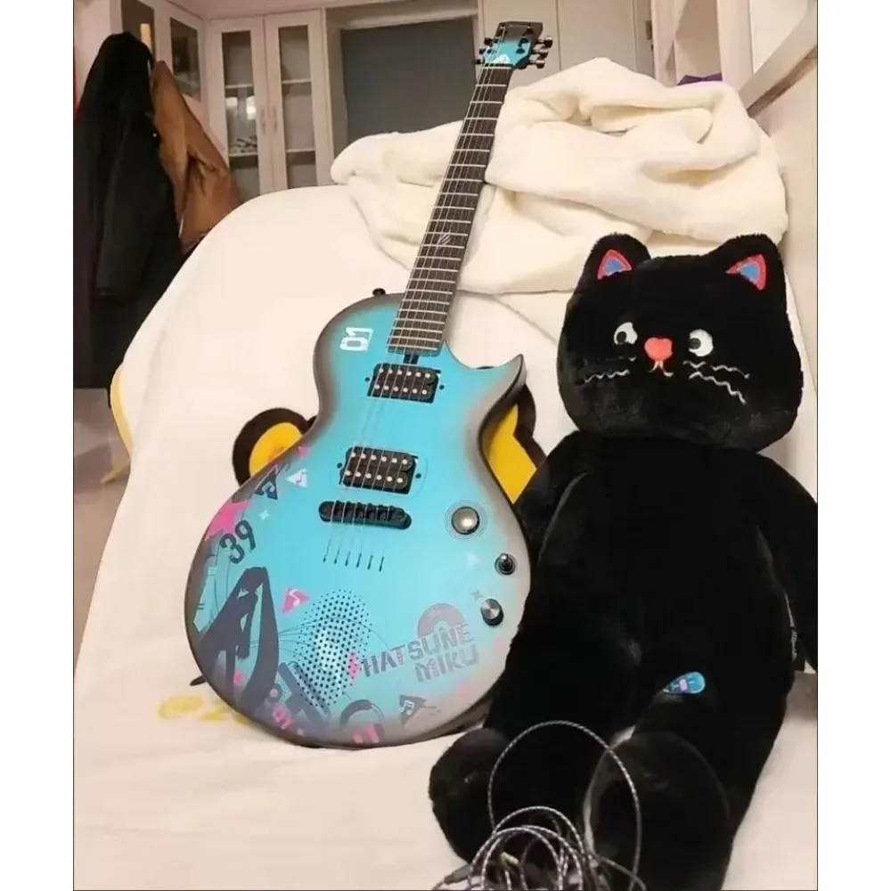 ENYA Nova Go Sonic Carbon Fiber Electric Guitar with Bag for Beginner Adults