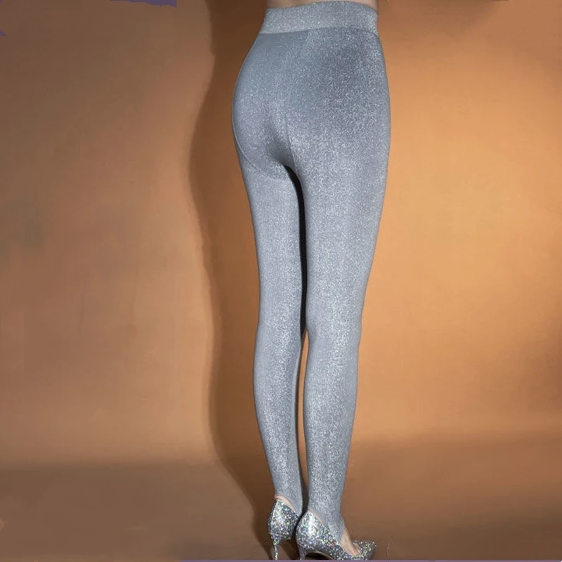Autumn Winter Warm Glitter Shiny Velvet Women Pantyhose Stockings High Waist Elastic Sexy Leggings Tights