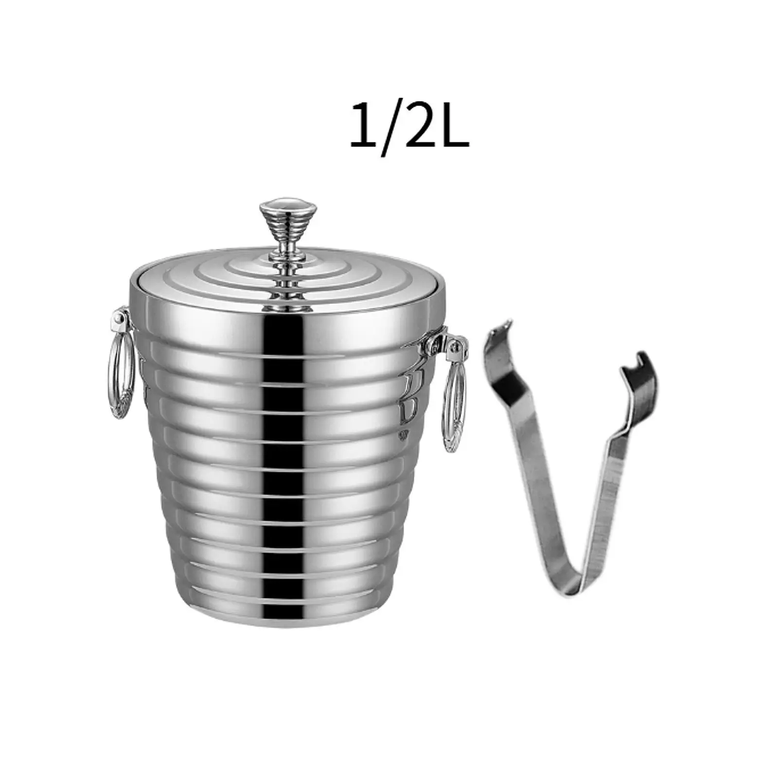 Metal Ice Bucket Champagne Bucket Cooler Bucket for Cocktails Camping Picnic Metal Ice Bucket Champagne Bucket Cooler Bucket for Cocktails Camping Picnic