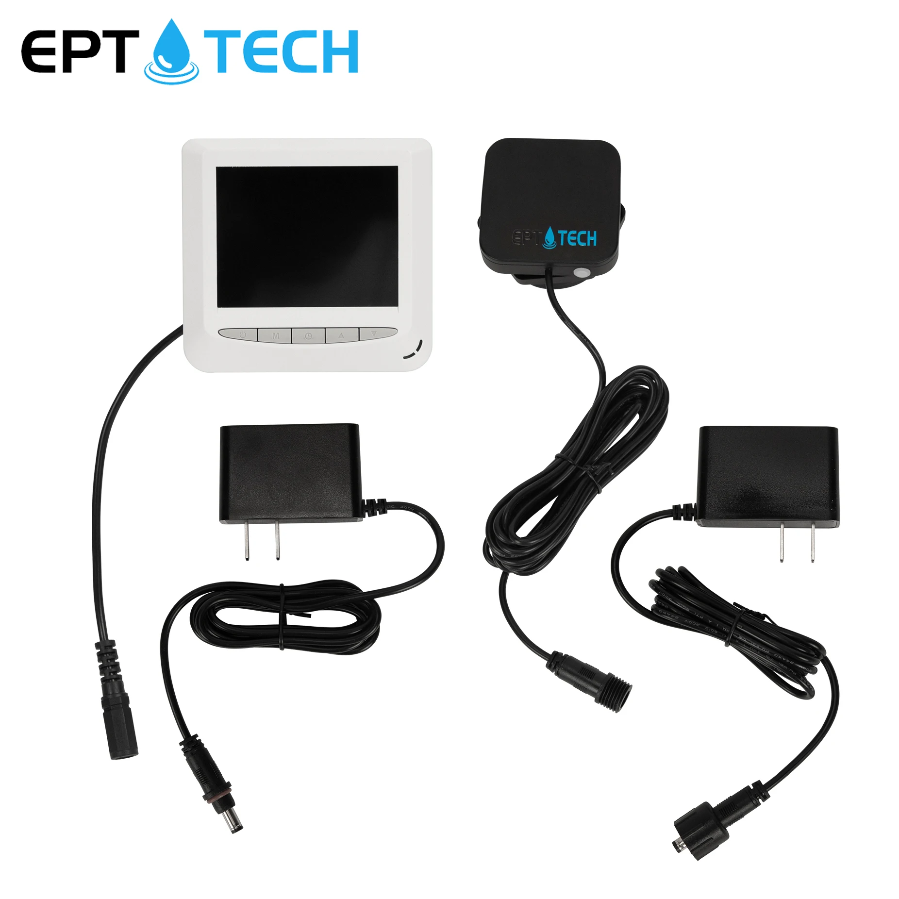 Smart Wireless Ultrasonic Liquid Sensor EPTTECH TLC2326LS Tuya Intelligent APP Water Oil Level Indicator LCD Remote Alarm liquid level sensor