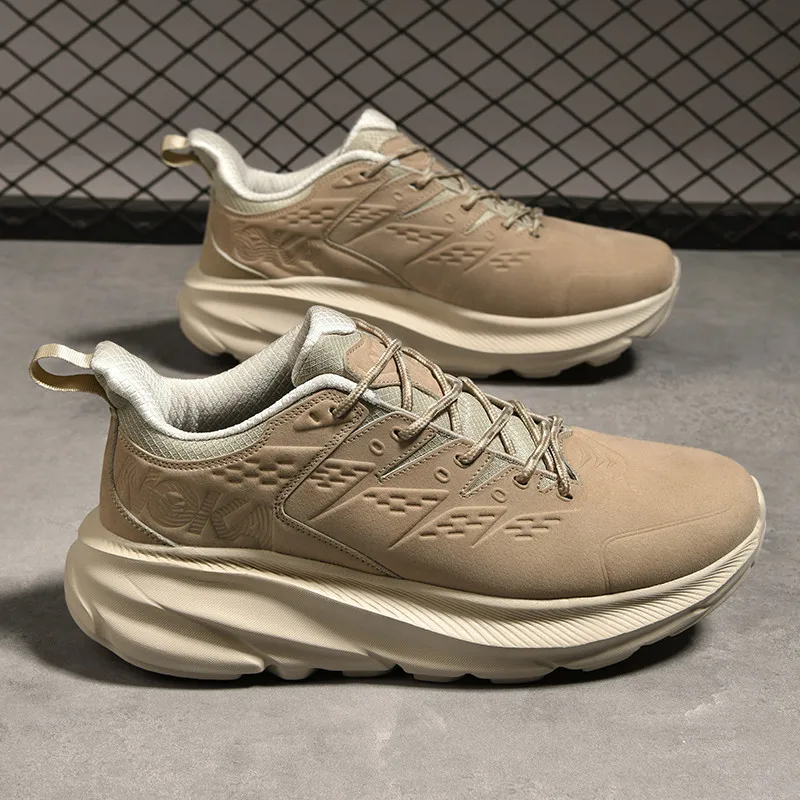 

High Top Quality Men's Sneakers Luxury Leather Casual Sports Tennis Running For Men Trend 2024 Comfortable Outdoor Fashion Shoes