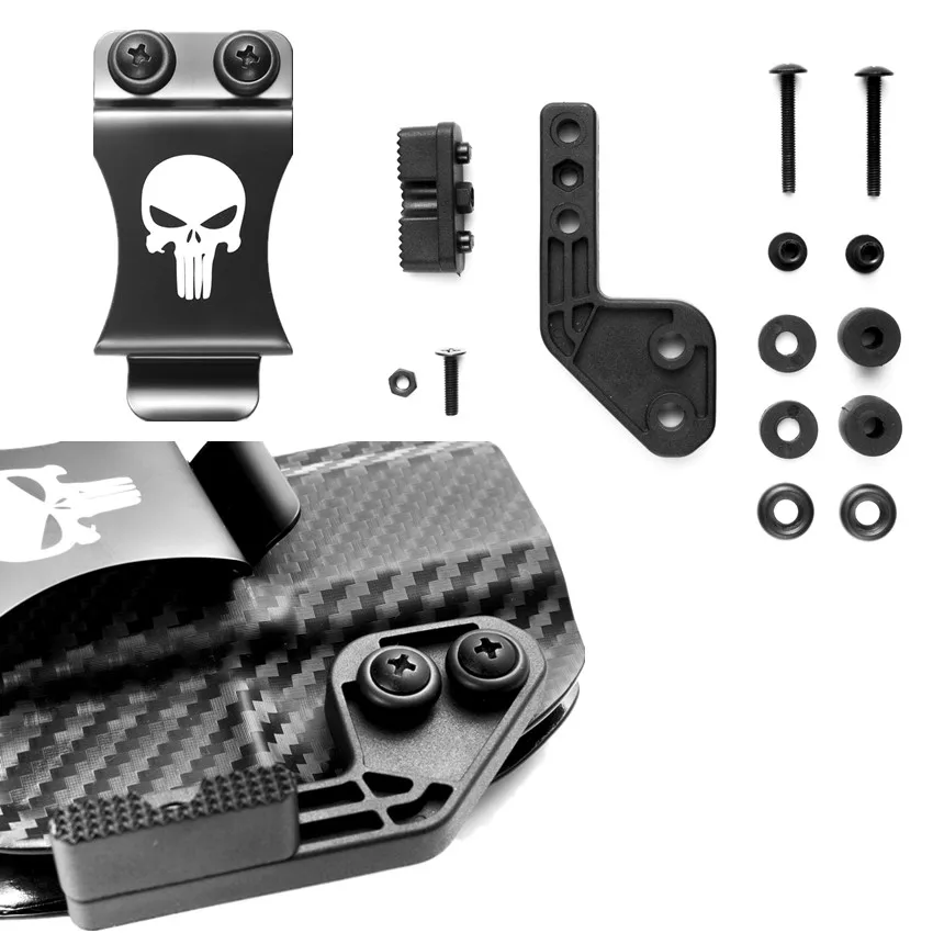 Carbon Fiber IWB Holster For Taurus TS9 Inside the Waistband Concealment Belt clip Concealed Carry Right Left Hand Draw Case