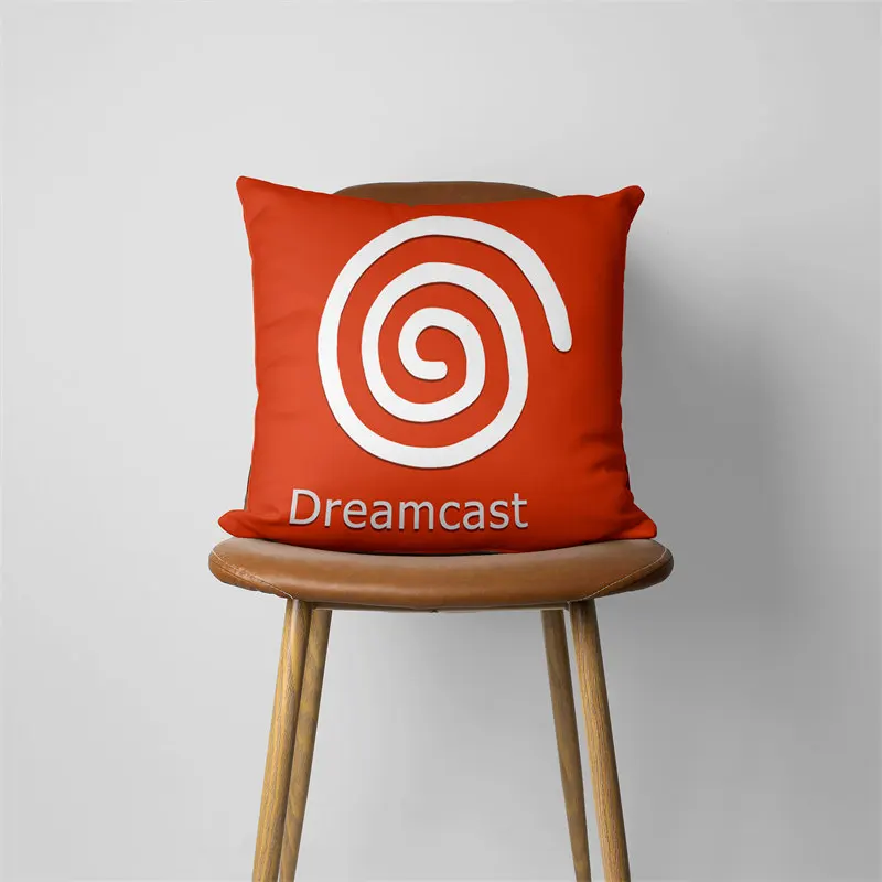Luxurious Dreamcast-Themed Decorative Cushion Cover