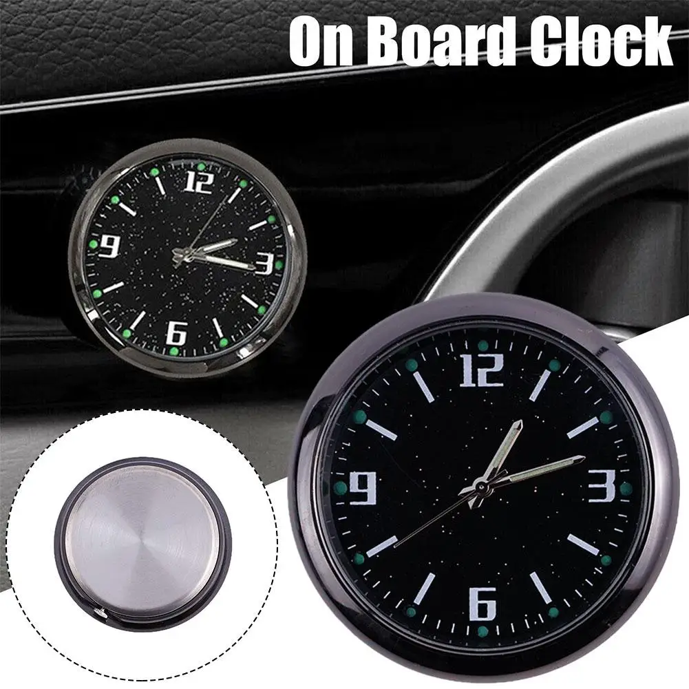 Car Clock Air Outlet Dashboard Clock On Board Clock Mini Electronic Clock Waterproof Bicycle In Motorcycle Car Car Auto Dashboard Watch A9P1