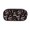 Japan JDM Modified Cultural Cosmetic Case Pencil Bag Racing Car Stationary Bags Engine Pencil Box School Cases Supplies 3