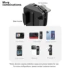 Motorcycle Windshield Mounting Clamp Aluminum Mount For GoPro Hero 12 11 10 9 Insta360 X3 DJI Action 3 Action Camera Accessories 6