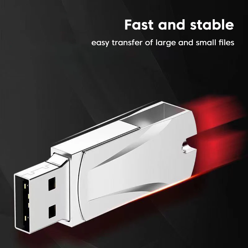 Elough USB 3.0 고속 플래시 드라이브, 금속 펜 드라이브, 방수 플래시 디스크, 미니 메모리 스틱, 32G U 디스크 펜 드라이브, 2TB, 1TB, 512G