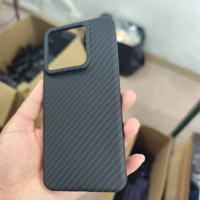  FZYM Carbon Fibers Case for Xiaomi 12S Ultra,Black