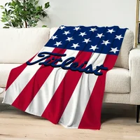 warm comfort  soft plush blanket cool for sofa living logo room office T-T-TitleistS-ES bedroom travel gift single-sided printed 1